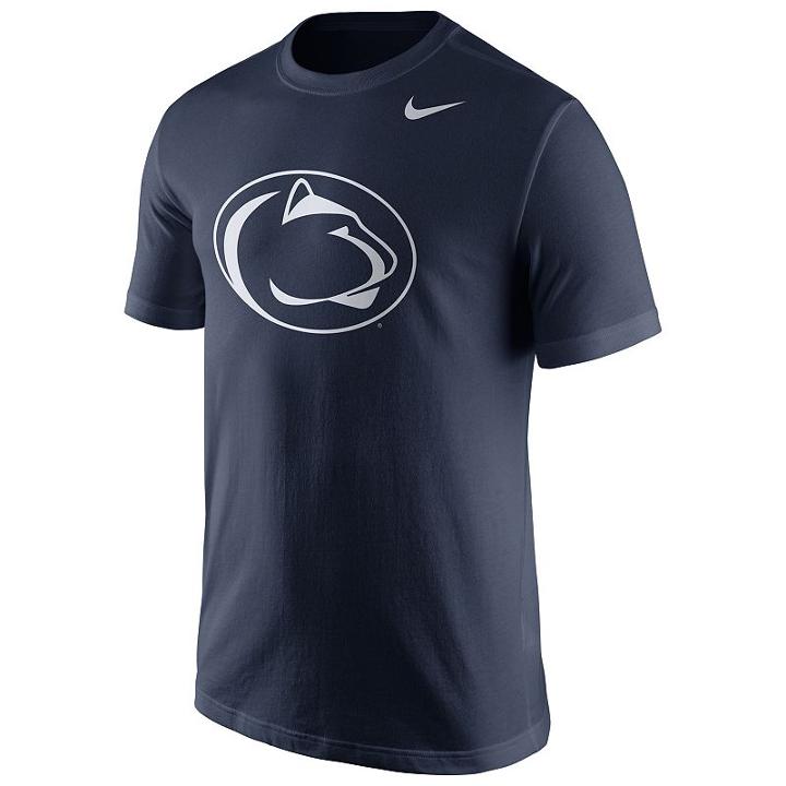 Men's Nike Penn State Nittany Lions Logo Tee, Size: Small, Blue (navy)