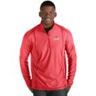 Men's Antigua Los Angeles Clippers Tempo Quarter-zip Pullover, Size: 3xl, Dark Red