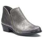 So&reg; Meme Women's Block Heel Ankle Boots, Teens, Size: Medium (7.5), Grey