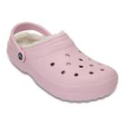 Crocs Classic Fuzz Lined Women's Clogs, Size: 10, Red