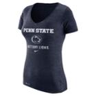 Women's Nike Penn State Nittany Lions Franchise Tee, Size: Large, Blue (navy)