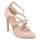 Journee Collection Darion Women's High Heels, Size: Medium (7.5), Lt Beige