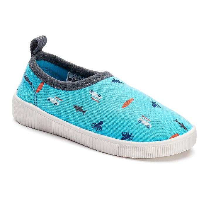 Carter's Floatie 2 Toddler Boys' Water Shoes, Boy's, Size: 11, Turquoise/blue (turq/aqua)