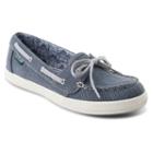 Eastland Skip Women's Canvas Boat Shoes, Size: Medium (9), Dark Blue