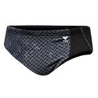 Men's Tyr Viper Racer Swimsuit, Size: 38, Black