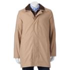 Men's Savile Row Edgar Classic-fit All-weather Coat, Size: Xxl, Beig/green (beig/khaki)