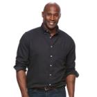Big & Tall Sonoma Goods For Life&trade; Flexwear Slim-fit Oxford Stretch Button-down Shirt, Men's, Size: M Tall, Natural