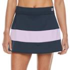 Women's Fila Sport&reg; Color Block Skort, Size: Xl, Blue (navy)