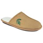 Men's Michigan State Spartans Scuff Slipper Shoes, Size: Small, Brown