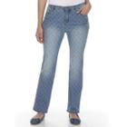 Petite Gloria Vanderbilt Amanda Classic Tapered Jeans, Women's, Size: 4p-short, Light Blue