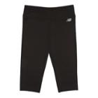 Girls 7-16 New Balance Black Performance Capri Leggings, Girl's, Size: Medium