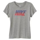 Girls 7-16 Nike Athletic-cut Tee, Girl's, Size: Medium, Grey Other