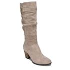 Dr. Scholl's Devote Women's Knee High Boots, Size: Medium (7.5), Beig/green (beig/khaki)