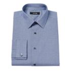 Men's Apt. 9&reg; Modern-fit Patterned Stretch Dress Shirt, Size: 18.5-34/35, Blue (navy)