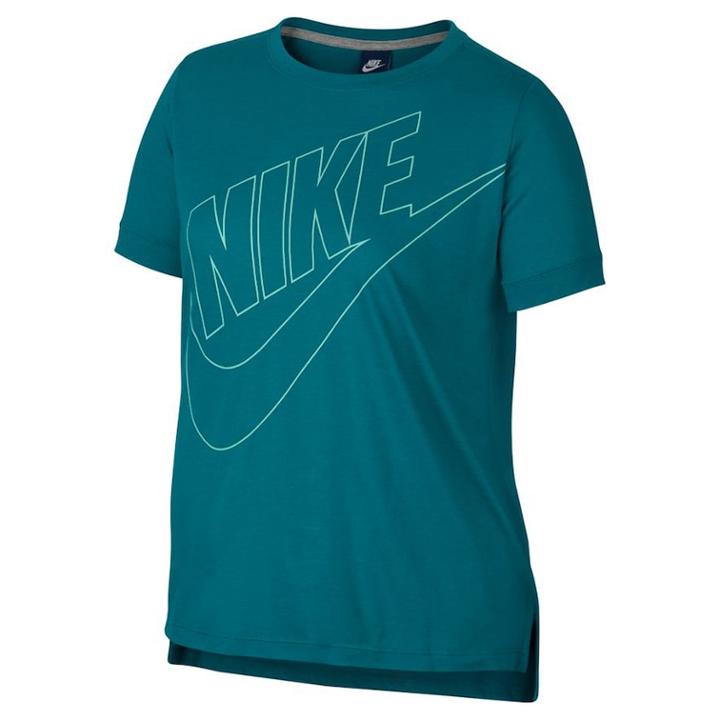 Plus Size Women's Nike Sportswear Short-sleeve Top, Size: 3xl, Blue Other