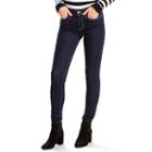 Women's Levi's&reg; Slimming Skinny Jeans, Size: 6/28 Avg, Dark Blue