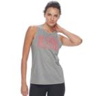 Women's Nike Dry Training Volleyball Graphic Running Tank, Size: Small, Grey Other
