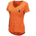 Women's Syracuse Orange Wordmark Tee, Size: Large, Drk Orange