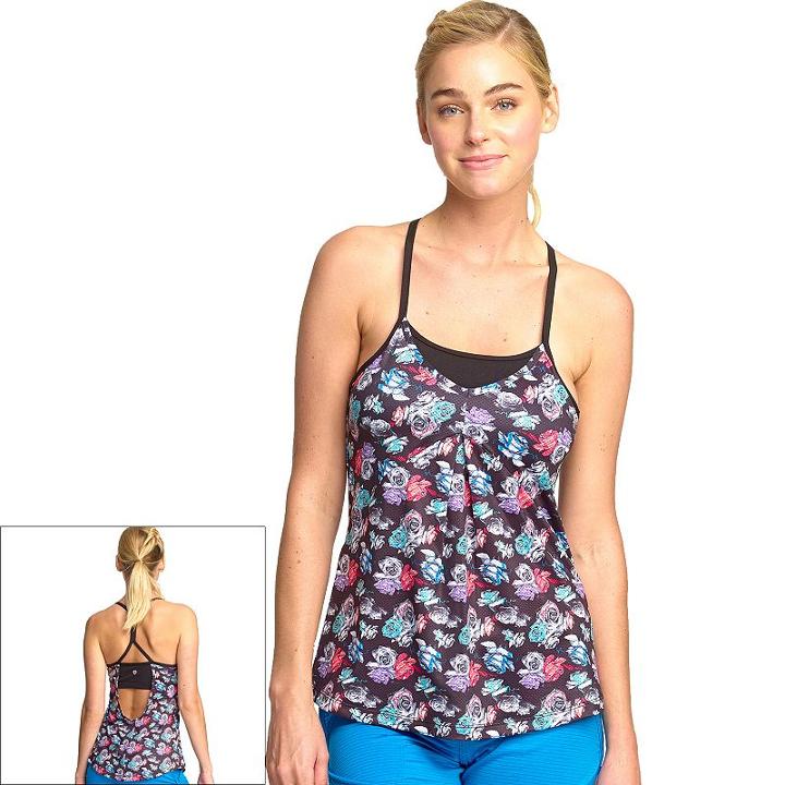 Women's Colosseum Snorkel Racerback Yoga Tank, Size: Xs, Ovrfl Oth