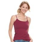 Women's Sonoma Goods For Life&trade; Everyday Camisole, Size: Xxl, Med Red