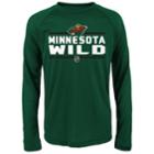 Boys 8-20 Minnesota Wild Epitome Tee, Size: L 14-16, Hunter