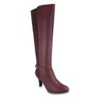 London Fog Event Women's Knee-high Boots, Size: Medium (9), Red