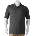 Big & Tall Haggar&reg; Cool 18&reg; Classic-fit Performance Polo, Men's, Size: 3xl Tall, Black