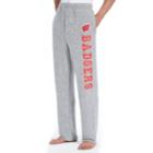 Men's Concepts Sport Wisconsin Badgers Reprise Lounge Pants, Size: Xxl, Grey
