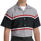 Big & Tall Red Kap Classic-fit Technician Button-down Work Shirt, Men's, Size: 3xl Tall, Multicolor