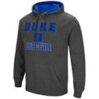Men's Campus Heritage Duke Blue Devils Pullover Hoodie, Size: Medium, Grey (charcoal)