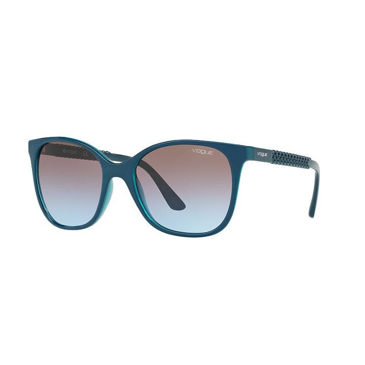 Vogue Vo5032s 54mm Square Gradient Sunglasses, Women's, Med Green