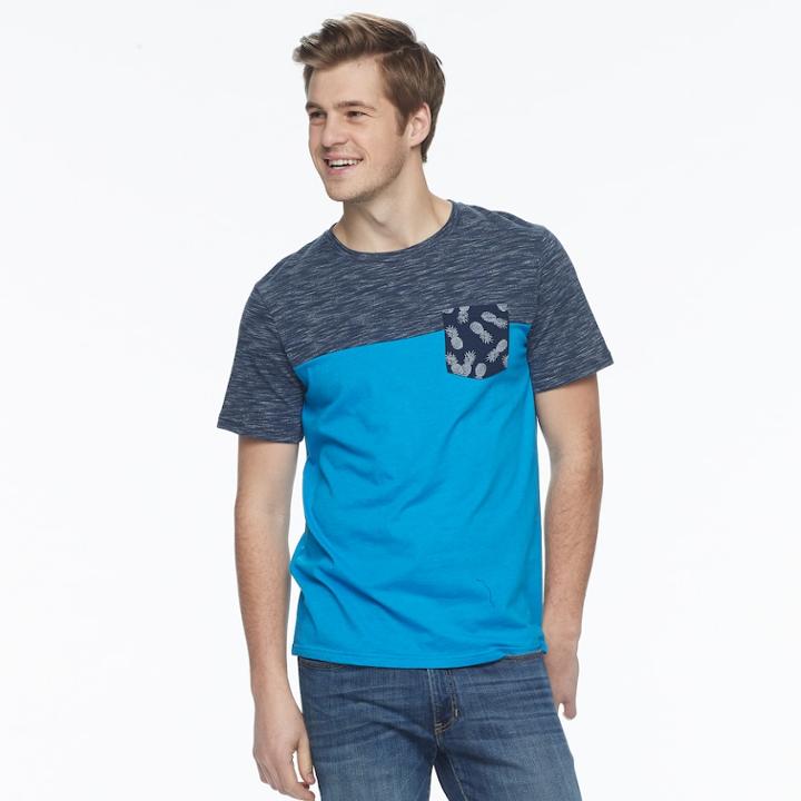 Men's Urban Pipeline&reg; Football Tee, Size: Xxl, Blue