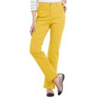 Women's Gloria Vanderbilt Amanda Classic Tapered Jeans, Size: 12 Short, Lt Yellow