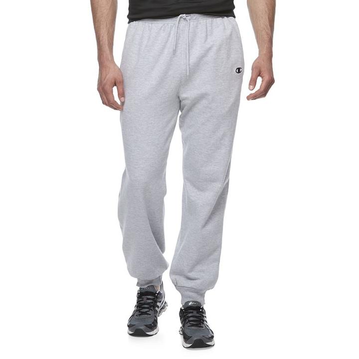 Big & Tall Champion Modern-fit Fleece Jogger Pants, Men's, Size: 6xb, Oxford Heather