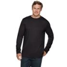 Big & Tall Croft & Barrow&reg; Classic-fit Easy-care Crewneck Tee, Men's, Size: 4xb, Black