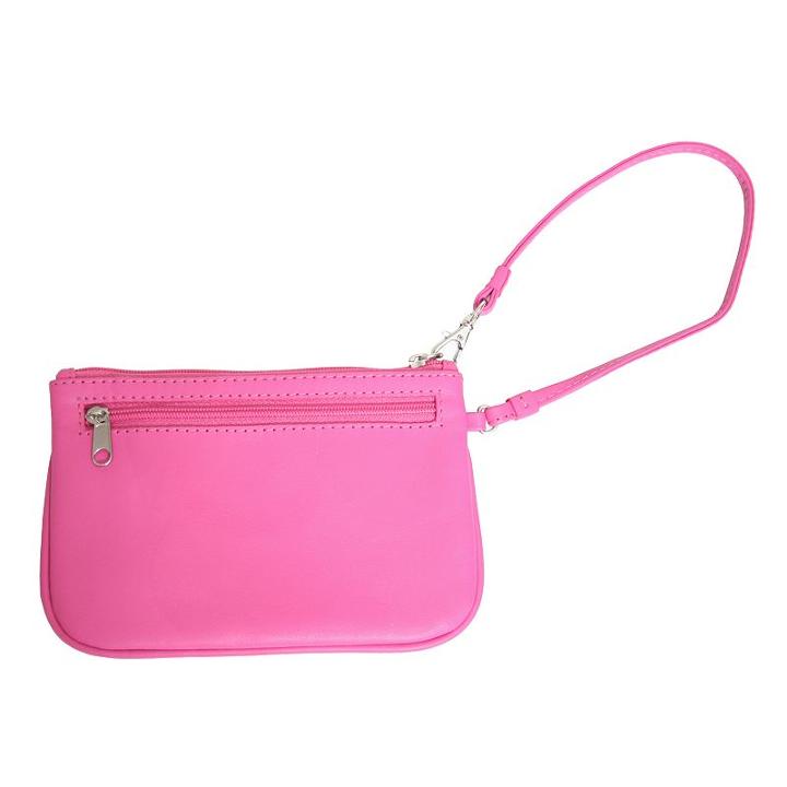 Royce Leather Wristlet Wallet, Women's, Pink