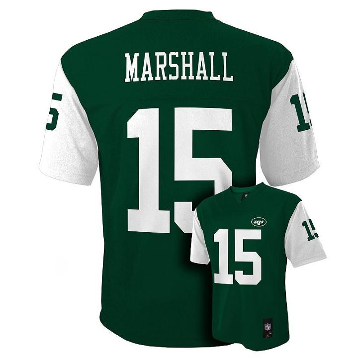 Boys 8-20 New York Jets Brandon Marshall Nfl Replica Jersey, Boy's, Size: Xl(18/20), Green