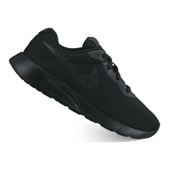 Nike Tanjun Pre-school Boys' Running Shoes, Size: 3, Black