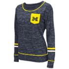 Juniors' Campus Heritage Michigan Wolverines Homies Tee, Teens, Size: Medium, Dark Blue