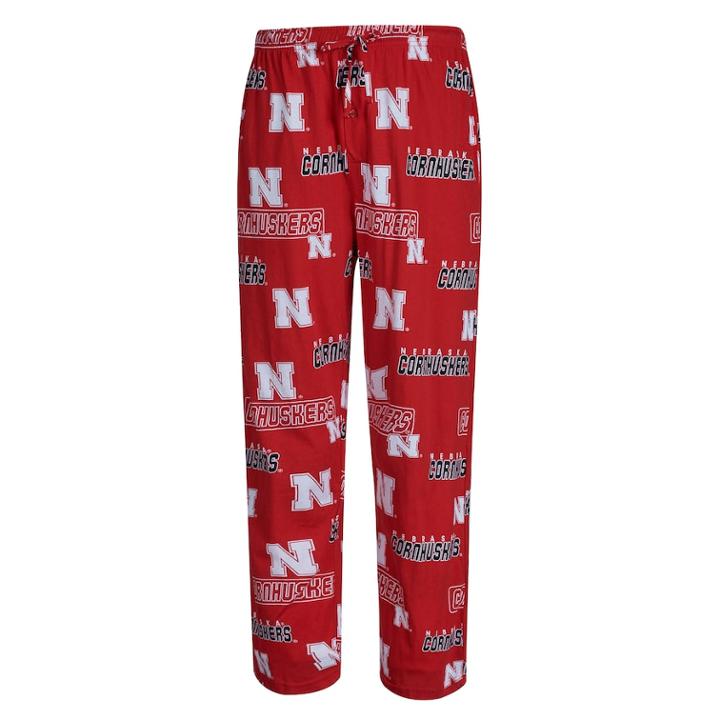Men's Concepts Sport Nebraska Cornhuskers Slide Lounge Pants, Size: Xxl, Red