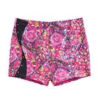 Girls 4-14 Jacques Moret Amazing Dots Dance Shorts, Size: Medium, Multicolor