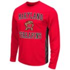 Men's Campus Heritage Maryland Terrapins Ghost Long-sleeve Tee, Size: Xxl, Red Other