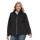 Plus Size Free Country Hooded Rain Jacket, Women's, Size: 3xl, Oxford
