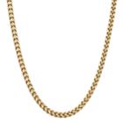 Lynx Men's Gold Tone Stainless Steel Foxtail Chain Necklace - 30 In, Size: 30