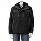 Men's Zeroxposur 3-in-1 Colorblock Systems Jacket, Size: Medium, Black, Comfort Wear