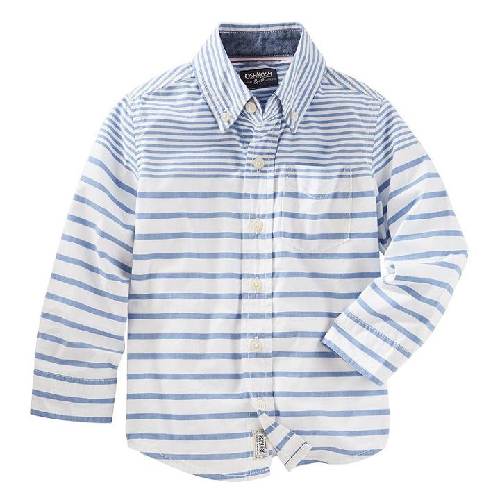 Boys 4-8 Oshkosh B'gosh&reg; Button-down Shirt, Boy's, Size: 7, Ovrfl Oth