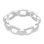 Napier Pebbled Stretch Bracelet, Women's, Silver