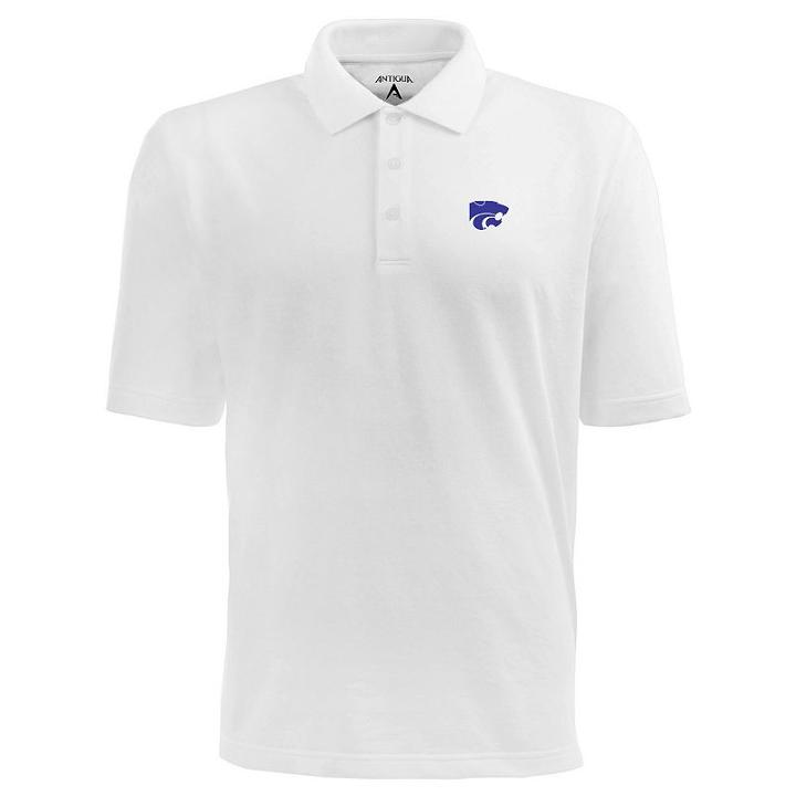 Men's Kansas State Wildcats Pique Xtra Lite Polo, Size: Large, White