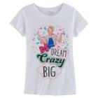 Girls 7-16 Jojo Siwa Dream Crazy Big Tee, Girl's, Size: Large, White
