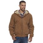 Men's Levi's&reg; Sherpa-lined Workwear Bomber Jacket, Size: Xxl, Med Brown
